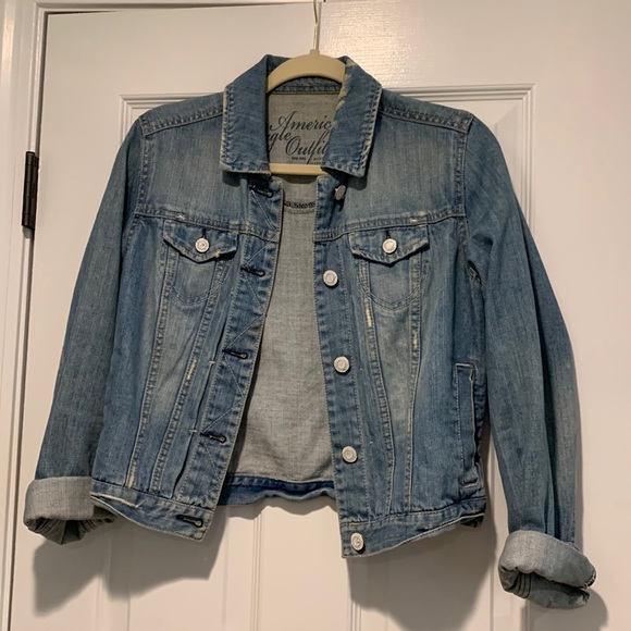 American Eagle jean jacket, size medium - Picture 1 of 1
